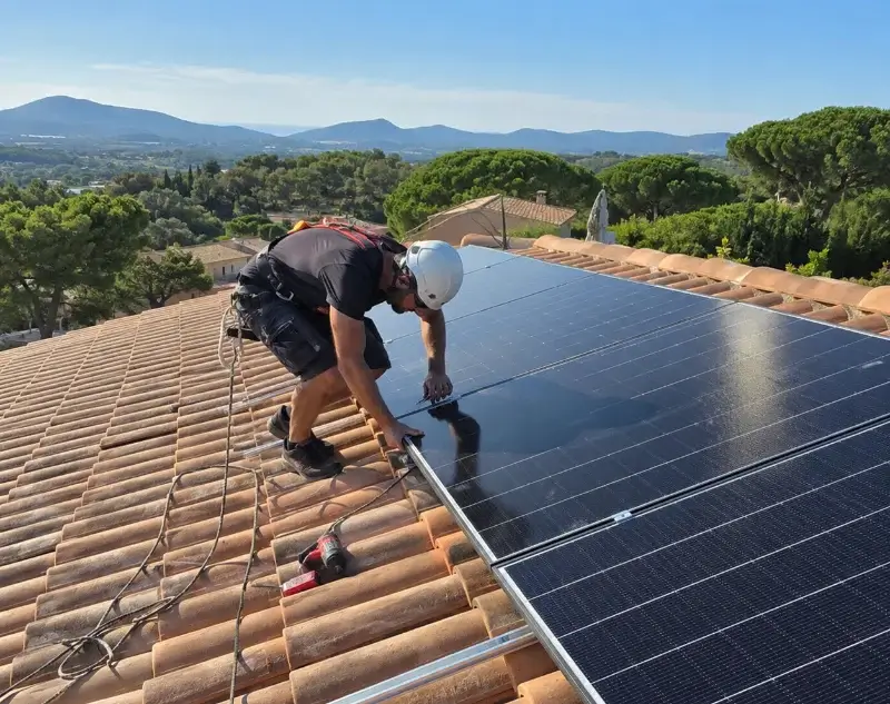Installateur panneaux solaires Lescar — pose photovoltaïque sur toiture