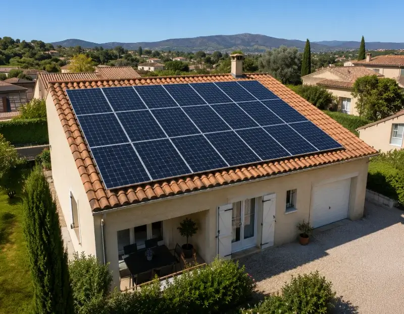 Prime à l'autoconsommation panneaux solaires Lescar — aide financière de l'État